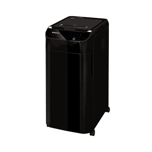 Resim Fellowes AutoMax 350C 350 Yaprak Otomatik Beslemeli Çapraz Kesim Kağıt Öğütücü, 68 Litre Hazneli, P4 Yüksek Güvenlik