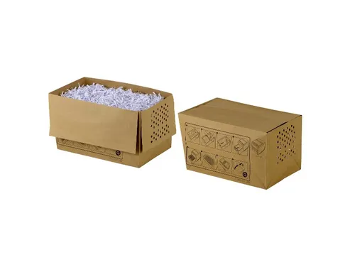 Resim Rexel Auto+ 80X Geri Dönüştürülebilir Öğütücü Atık Torbaları, 20L (20'li Paket)