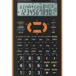 Sharp EL-520X Cep Bilimsel Hesap Makinesi - Siyah/Turuncu