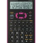 Sharp EL-520X Cep Bilimsel Hesap Makinesi - Siyah/Pembe