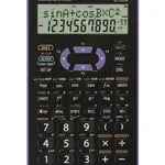 Sharp EL-520X Cep Bilimsel Hesap Makinesi - Siyah/Mor