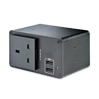 Karşılaştırma StarTech.com Konferans Masası Güç Soketi Modülü - 1x C13 Soket 2x USB Bağlantı Noktalı {request()->input('language_config')['common']['with']} StarTech.com Toplantı Masası Güç Soketi Modülü - Entegre Güç ve USB Şarj Çözümü