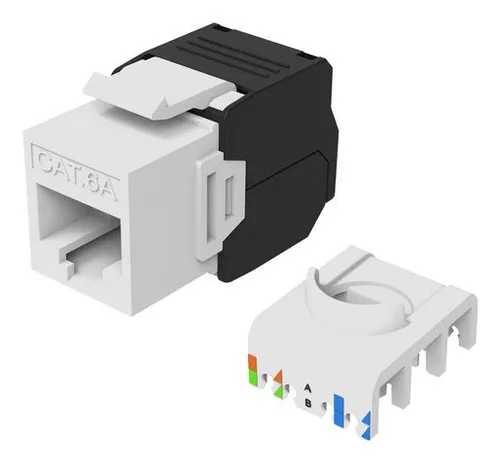 Resim Equip Cat.6A Ara Bağlantı Jakı - Aracı Gerekmez, Korumasız