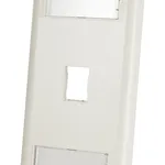 Legrand HDJ 1 Port Tekli Etiket Alanlı Keystone Faceplate