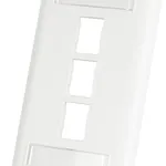 Legrand HDJ 3 Port Tekli Gang Yüz Plakası Etiketli