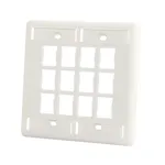 Legrand HDJ 6 Port Çift Gang Yüz Plakası