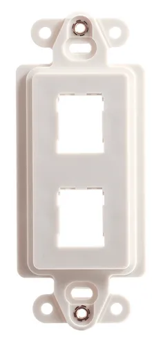 Resim Legrand HDJ 2 Port Dikdörtgen Çerçeve Keystone Aksesuarı
