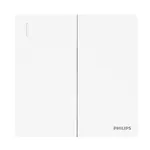 Philips Beyaz Polikarbonat (PC) Işık Anahtarı - Model 6947939152421