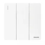 Philips 6947939152513 Beyaz Polikarbonat Işık Anahtarı