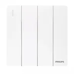 Philips 6947939152544 Beyaz Polikarbonat Işık Anahtarı
