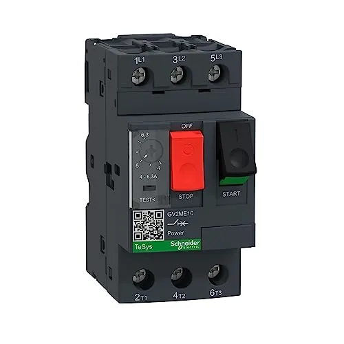Resim Schneider Electric GV2ME Motor Koruma Termik Manyetik Devre Kesici 3 Fazlı