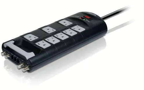 Resim Philips SPP3221WA Koruyucu, 8 Priz, 2600 Joule, EMI/RFI Filtreli