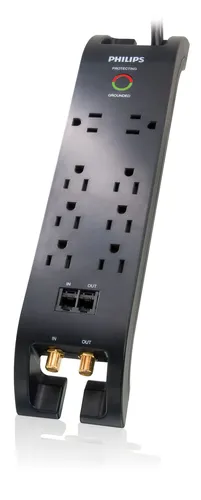 Resim Philips SPP5085B/17 Dalgalanma Koruyucu Priz
