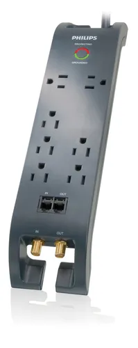 Resim Philips SPP4075B/17 4'lü 750 Joule Güç Koruyucu