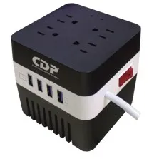 Karşılaştırma CDP R-AVR5008 Otomatik Voltaj Regülatörü 5000VA/2500W, 8 Priz, 525 Joule İle CDP RU-AVR604 Otomatik Voltaj Regülatörü 600VA/300W, 4 Priz