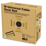 Multibrackets Universal Kablo Kılıfı Rulo Gümüş 20mm Genişlik 50m Uzunluk