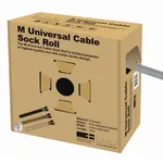 Multibrackets Universal Kablo Kılıfı Rulo, Gümüş, 40mm Genişlik, 50m Uzunluk