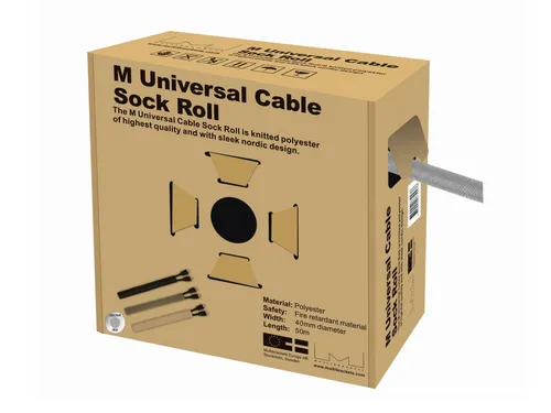 Karşılaştırma Multibrackets Universal Kablo Kılıfı Rulo, Gümüş, 40mm Genişlik, 50m Uzunluk {request()->input('language_config')['common']['with']} Multibrackets Evrensel Kendinden Sarılabilen Temel Kablo Kılıfı - 19mm Çap, 50m Uzunluk, Siyah