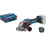Bosch GWS 18V-15 PSC Professional Akülü Fırçasız Avuç Taşlama Makinesi (18V, 150mm Disk)