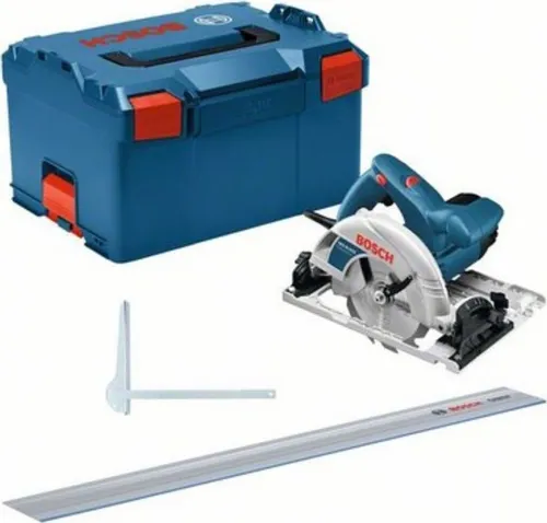 Bosch GKS 55+ GCE Taşınabilir Daire Testere Kiti ve FSN 1400 Kılavuz Rayı