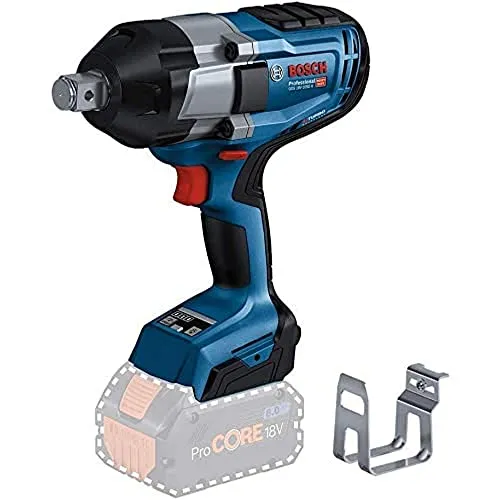 Resim Bosch GDS 18V-1050 H Profesyonel Akülü Fırçasız Darbeli Somun Sıkma Makinesi (18V, 1/2" Uç, 1050 Nm Tork)