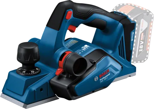 Resim Bosch GHO 185-LI Akülü Elektrikli Planer - 18V, 14.000 RPM, 82mm Kesme Genişliği