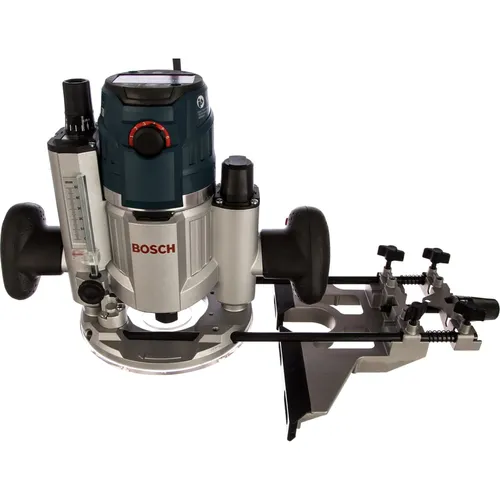 Resim Bosch 0601624002 Ahşap Freze Makinesi - 1200W, 1/4-inç ve 1/2-inç Pens Kapasitesi