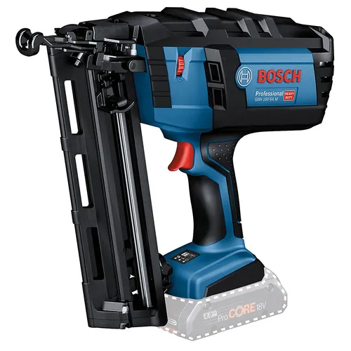 Karşılaştırma Bosch GNB 18V-40 Profesyonel Akülü Çivi Çakma Tabancası (18V Lityum-İyon Sistem) {request()->input('language_config')['common']['with']} Bosch GNH 18V-64 M Akülü Çivi/Zımba Tabancası (18V, Fırçasız Motor)