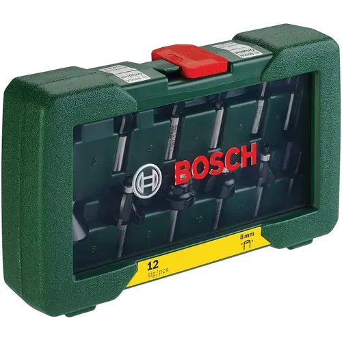 Resim Bosch 2607019466 Karbür Uçlu Ahşap Freze Ucu Seti