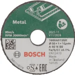Bosch 1 600 A01 S5Y Açılı Taşlama Makinesi Taşlama Aksesuarı