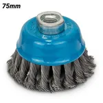 Bosch 2608622113 Tel Fırça - 7.5 cm Çap, Çelik Tel