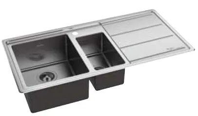 Karşılaştırma Whirlpool AM 1051 IXL Paslanmaz Çelik Mutfak Lavabosu {request()->input('language_config')['common']['with']} Whirlpool AM 1151 IXL/LH Evye