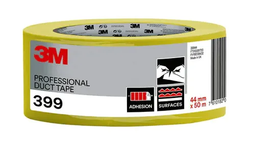 Resim 3M PT39944 Kumaş Kanal Bandı Sarı 50m