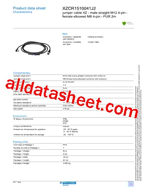 Resim Schneider Electric XZCR1510041J2 Atlama Teli 1.5 mm² Kesit Alanı