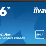 iiyama TE8614MIS-B2AG-REF 86 inç 4K UHD Etkileşimli Dijital Tabela Ekranı (Yenilenmiş)