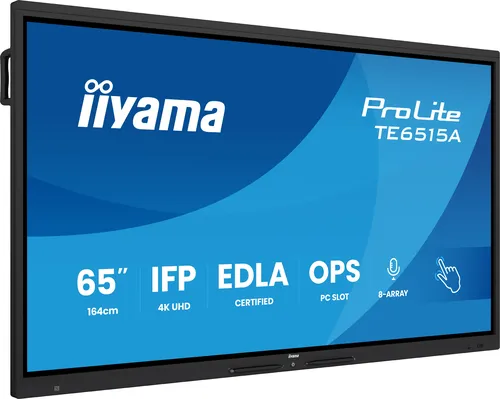 Karşılaştırma DELL P7524QT 75 İnç 4K UHD Etkileşimli Dijital Tabela Ekranı İle iiyama TE6515A-B1AG 65-inç 4K UHD Ticari Dijital Tabela Ekranı