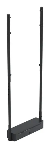 Karşılaştırma Ergonomic Solutions SpacePole Çift Taraflı Dijital Ekran Askısı İle Ergonomic Solutions SpacePole Dijital Tabela OM55N-DS Ayarlanabilir Yükseklikte Zemin Montaj Aparatı