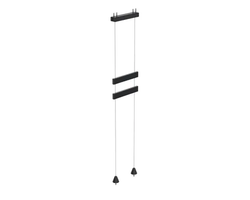 Karşılaştırma Ergonomic Solutions SpacePole Çift Taraflı Dijital Ekran Askısı İle Ergonomic Solutions SpacePole Dijital Tabela 5m Pencere İçi Tel Montaj Aparatı