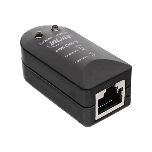 InLine PoE / PoE+ Test Cihazı