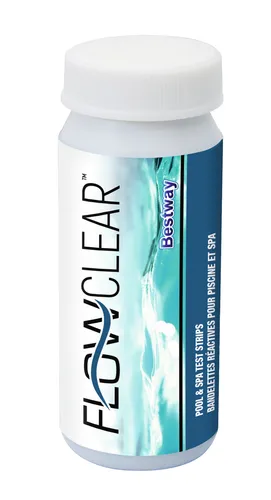Resim Bestway Flowclear Havuz ve Spa Su Test Şeritleri