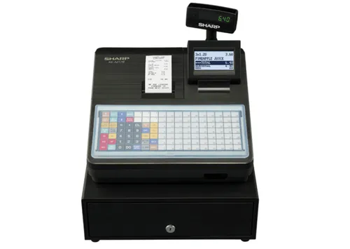 Resim Sharp XEA217B Yazar Kasa (2000 PLU, Termal Yazıcı, LCD Ekran)