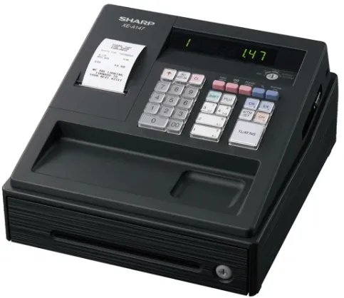 Resim Sharp XEA147BK Yazar Kasa