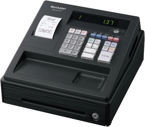 Resim Sharp XE-A137-BK Elektronik Yazar Kasa