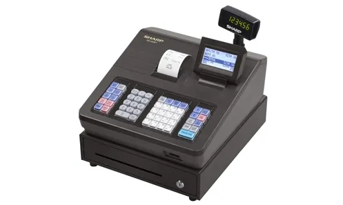 Resim Sharp XE-A207 Yazar Kasa, 2500 PLU, LCD Ekran