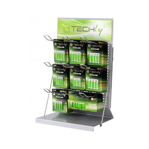 Resim Techly I-TLY-BATTERY1 Perakende Ekran Standı 50cm Yükseklik Pil Satış Ünitesi