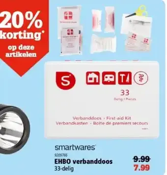 Karşılaştırma Bosch 1.600.A02.X2R İlk Yardım Çantası İle Smartwares EHBO1 İlk Yardım Çantası