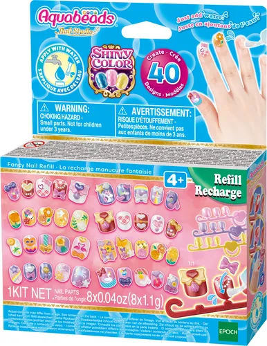 Resim Aquabeads Tırnak Stüdyosu Çocuk El Sanatları Oyuncağı