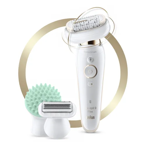 Karşılaştırma Braun Silk-épil 9 Epilatör 81688638 Islak & Kuru 40 Cımbız İle Rowenta Skin Respect Epilatör - Islak Kuru Kullanım, 24 Cımbız, LED Işık