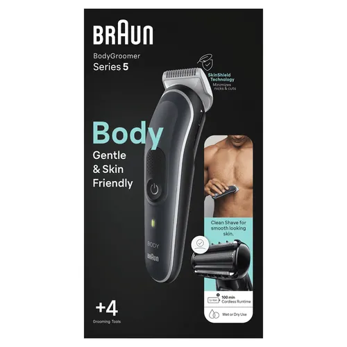 Karşılaştırma Braun BG5360 Vücut Tüy Dökücü Islak ve Kuru 3 Başlıklı 3 Günlük Sakal Tarağı İle Braun Multi-Grooming Kit MGK7421 Kablosuz Islak ve Kuru Tüy Dökücü
