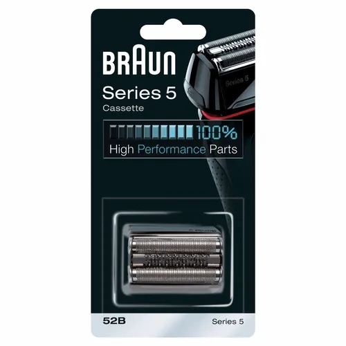 Karşılaştırma Braun Series 3 31S Yedek Tıraş Başlığı Folyo ve Kesici Kaseti İle Braun Series 5 52B Elektrikli Tıraş Makinesi Başlığı Yedek Kaset - Siyah